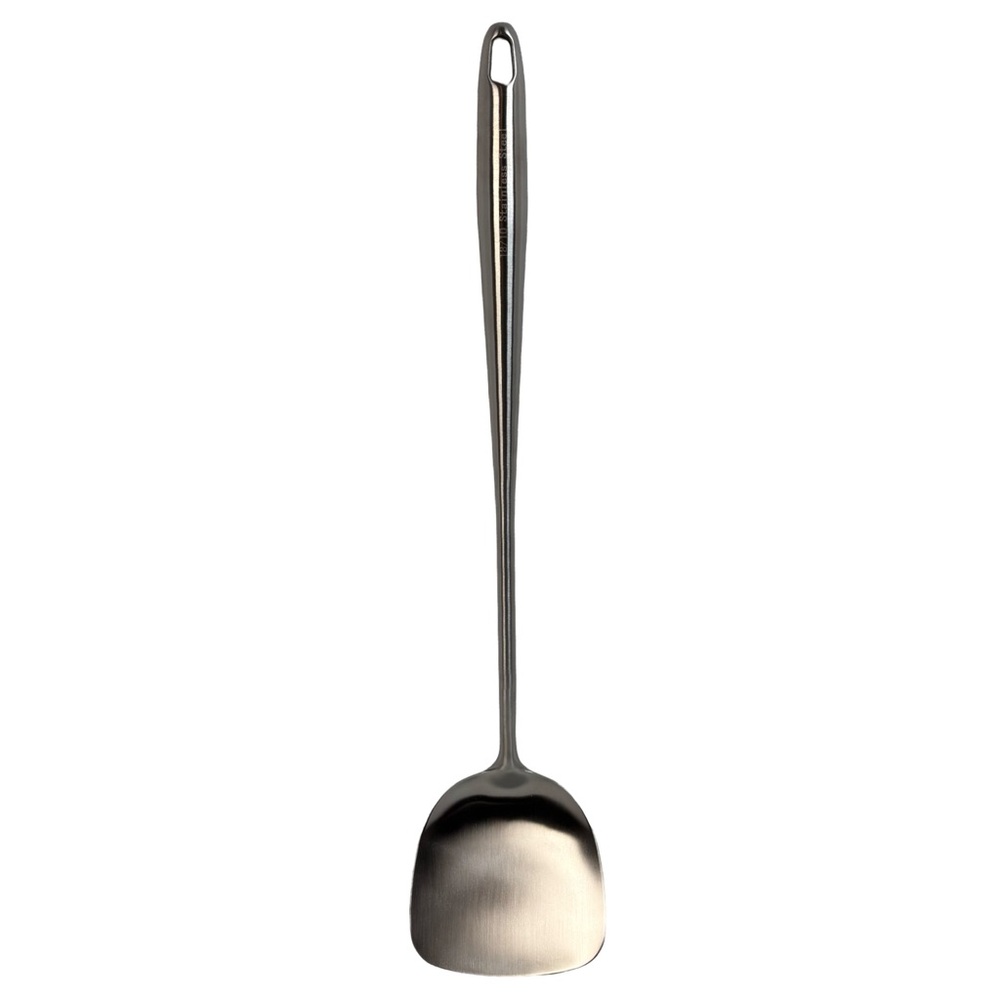 Marte 17" Wok Spatula Heat Resistant 304 Stainless Steel Wok Utensil NEW